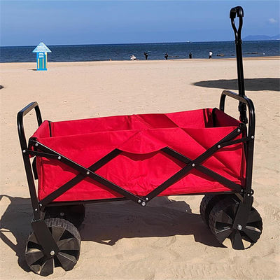 Broodjescontainer Al Terreinwiel het Kamperen Strand Opvouwbare Wagen die Kar vouwen