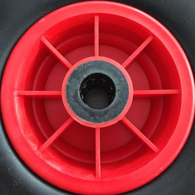 300-4 rood Rim Rubber Wheel van de de Tuinkar van de 10 Duimband de Kruiwagen Pneumatische Wielen