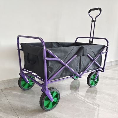 Het vouwen van het Handvat van de Wagenwandelwagen het Intrekbare Praktische het Kamperen Wiel van de Kardouane