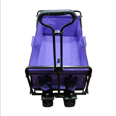 Vierwielig Vouwend de Kar van de de Tuinhand van de Strandwagen Opvouwbaar het Winkelen Karretje