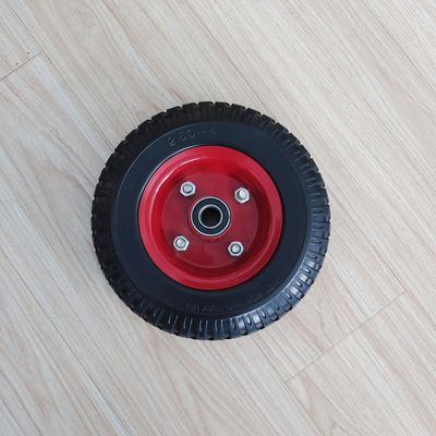 250-4 metaal Rim Wheel Barrow van de het Karretje het Pneumatische Band van de 8 Duimhand Rubberwiel