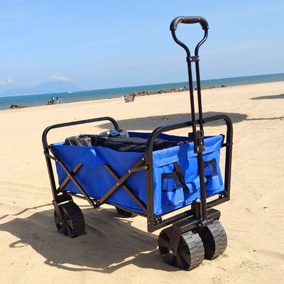 Het vouwen van het Kamperen van het de Capaciteits Opvouwbare Strand van Kar Brede pp Wielen Grote de Wagenkar