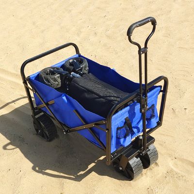 Het vouwen van het Kamperen van het de Capaciteits Opvouwbare Strand van Kar Brede pp Wielen Grote de Wagenkar