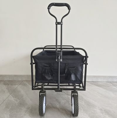De regelbare Handvat Op zwaar werk berekende het Kamperen Opvouwbare Opslag die van het Karnut Wagen vouwen