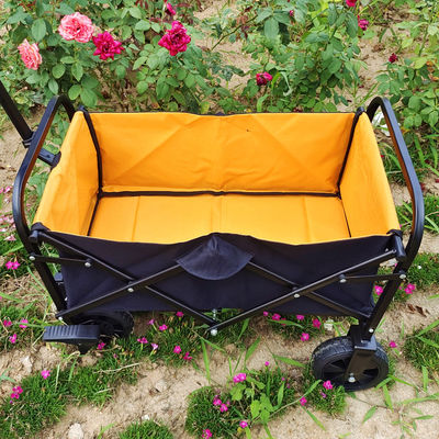 Opvouwbaar het Karretjepvc van de Bagagehand rijdt Openlucht Vouwend Mini Camping Cart