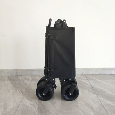 De regelbare Brede Wielen die van het Handvat Multidoel de Opvouwbare Wagen van de Strandkar lassen