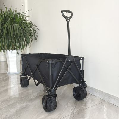 De regelbare Brede Wielen die van het Handvat Multidoel de Opvouwbare Wagen van de Strandkar lassen