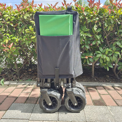 De vouwbare Picknick het Kamperen van het het Strandkarretje van de Kar Draagbare Opslag Opvouwbare Vouwende Wagen