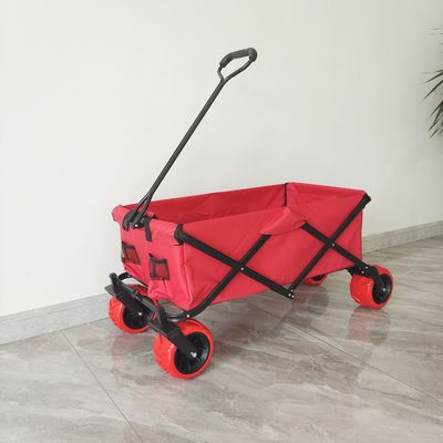 70 kg capaciteit Outdoor Camping Cart Grote wielen Opvouwbare Strand Slider Cart