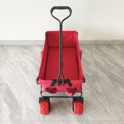 70 kg capaciteit Outdoor Camping Cart Grote wielen Opvouwbare Strand Slider Cart