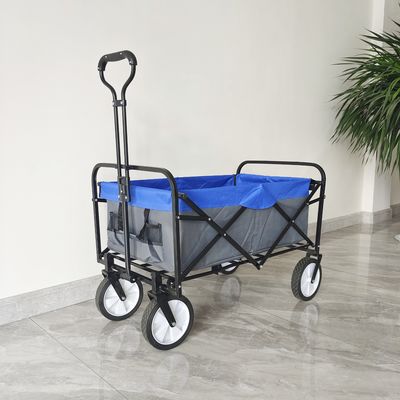 Outdoor Camping Cart 8 inch Wielen Opvouwbare Wagon Stroller Opvouwbare Service Cart