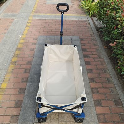 Verlengde trekbalk Strand vouwtruck Camper PU wiel Zwaar staal frame Breed wielen
