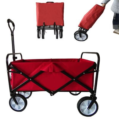 Buiten tuin vouwwagen PVC wielen smal wiel rekgreep