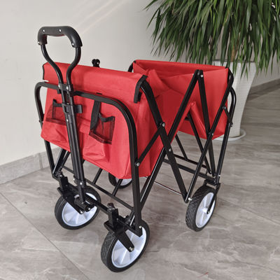 Buiten tuin vouwwagen PVC wielen smal wiel rekgreep