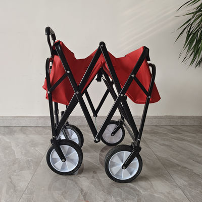 Buiten tuin vouwwagen PVC wielen smal wiel rekgreep