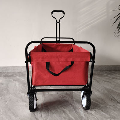 Buiten tuin vouwwagen PVC wielen smal wiel rekgreep