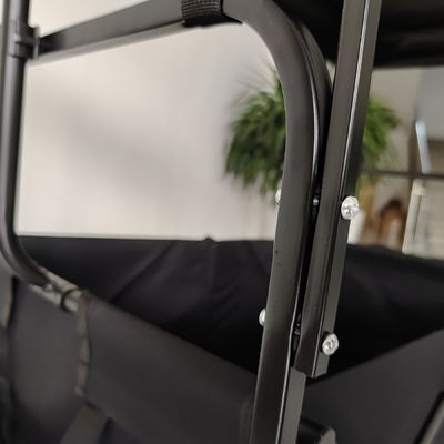 Opvouwbare opvouwbare wagen met afneembare overkapping Opvouwbare wagen met 360 graden draaiwielen