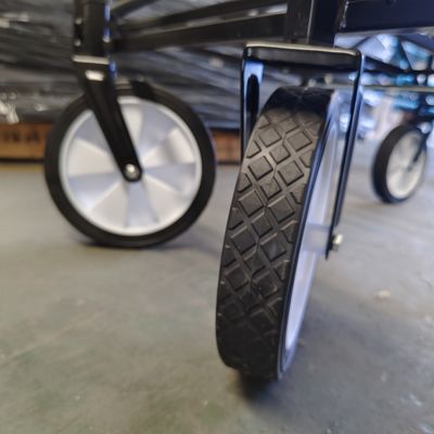 Opvouwbare opvouwbare wagen met afneembare overkapping Opvouwbare wagen met 360 graden draaiwielen