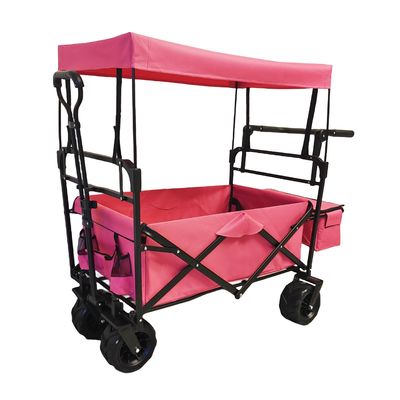 Opvouwbare buitenkamperwagen met opvouwbaar dak kinderwagen