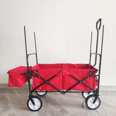 Outdoor Camping Wagon Stroller Met Dak Voor Kinderen Picnic Beach