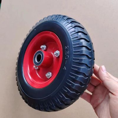 Wheelbarrow Tuin zitwagen Rubber opblaasbaar wiel 4.10/3.00 -4, Plastic Spokes