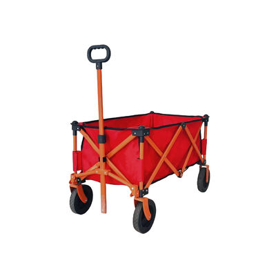 Eenvoudige stijl vouwbare vierweg camperwagen verwerking aangepast draagbaar draagbaar klein trolley