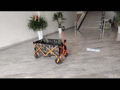 4 Kar van de manier vormde de Praktische Vouwbare Wagen met O Handvat Stevige 600D Oxford Doek